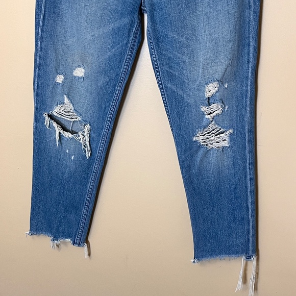 Mother Superior The High Waisted Cardinal Sinner Ankle Chew Jeans -Women's Sz 29 - Picture 2 of 12